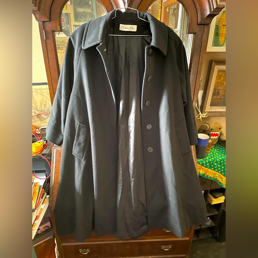 Vintage Christian Dior / Loro Piana overcoat